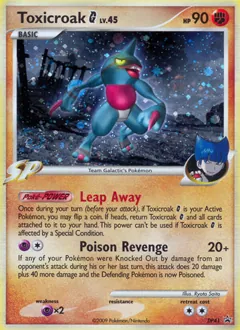 DP Black Star Promos Toxicroak G Pokémon card
